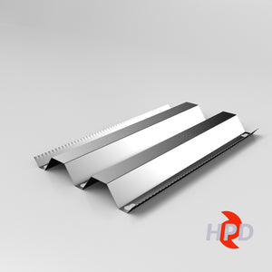 Quick Order 2 1/4" Bertha 15-in x 47-in Aluminum Hurricane Panels