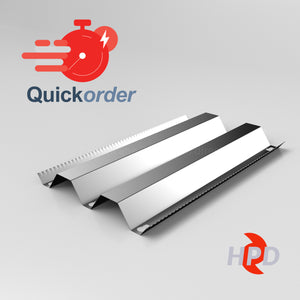 Quick Order 2 1/4" Bertha 15-in x 102-in Aluminum Hurricane Panels